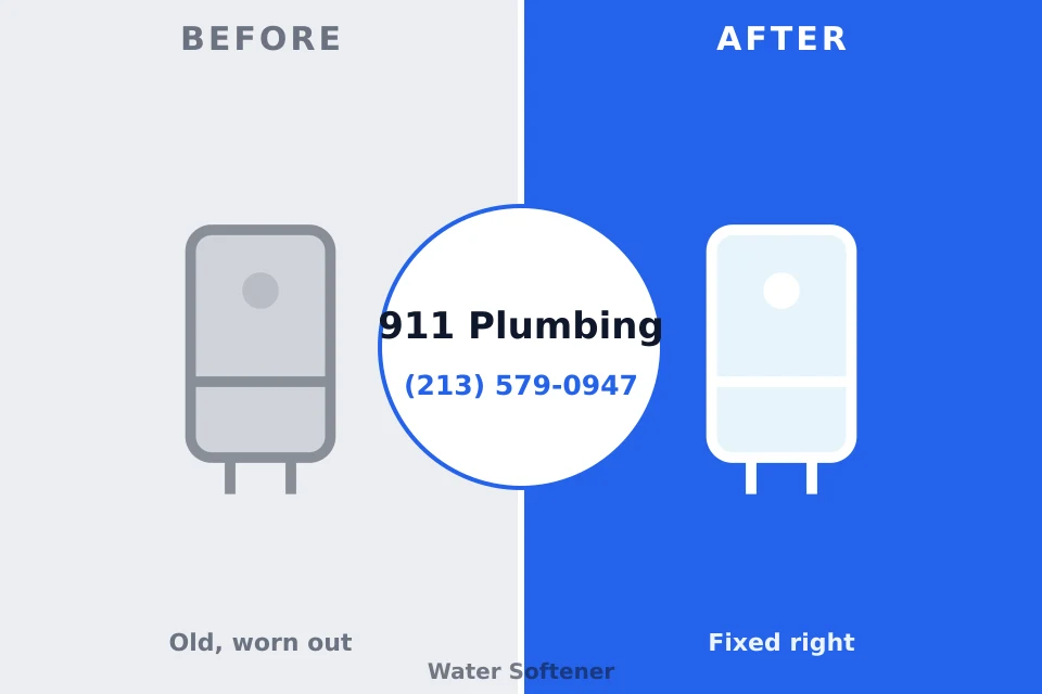 Before and after: plumbing repair Middlebush, NJ
